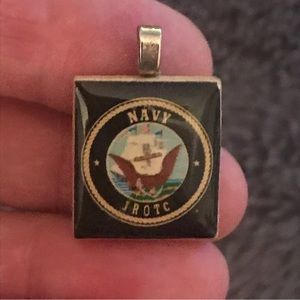 Navy JROTC Scrabble Pendant